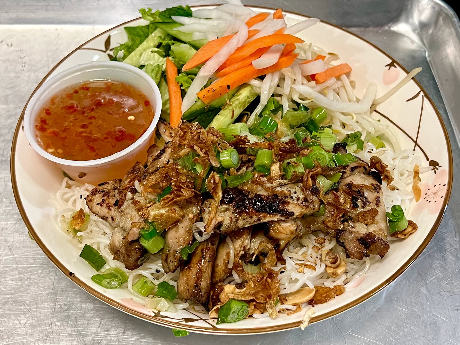 Grilled Chicken Vermicelli