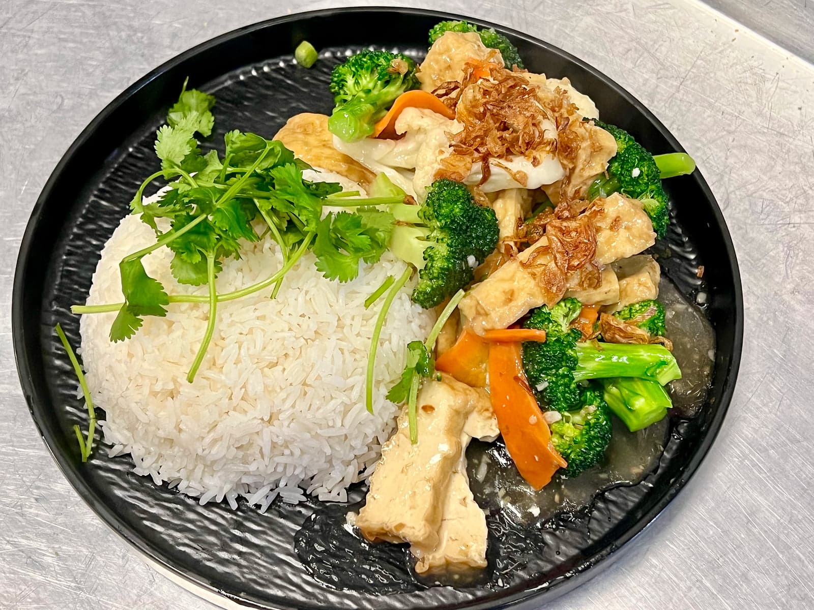 Tofu & Veggies Rice