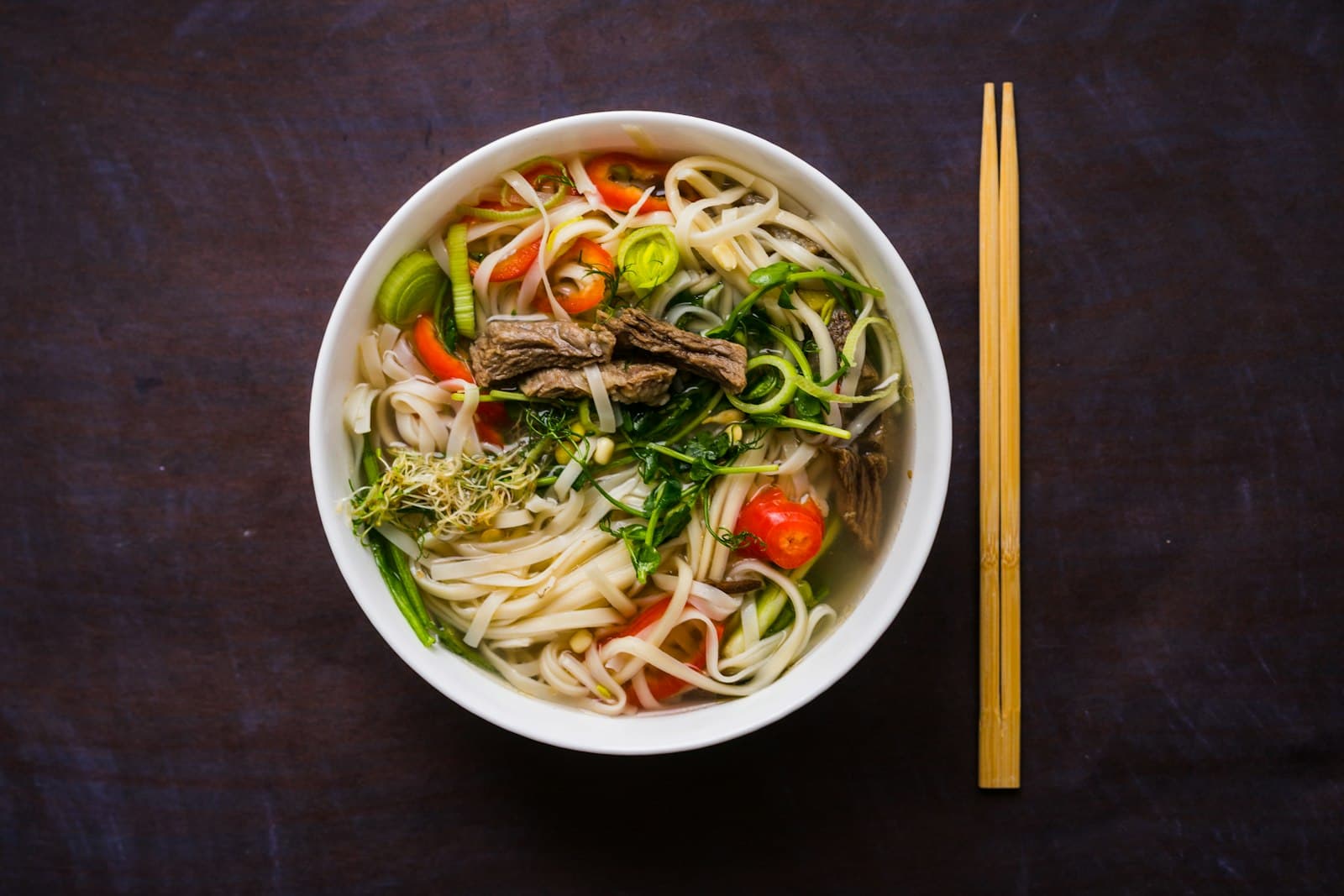 Phở Vietnamese noodle soup