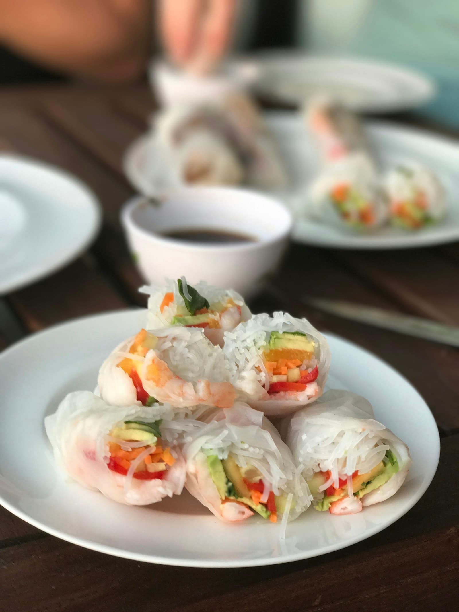 Fresh spring rolls